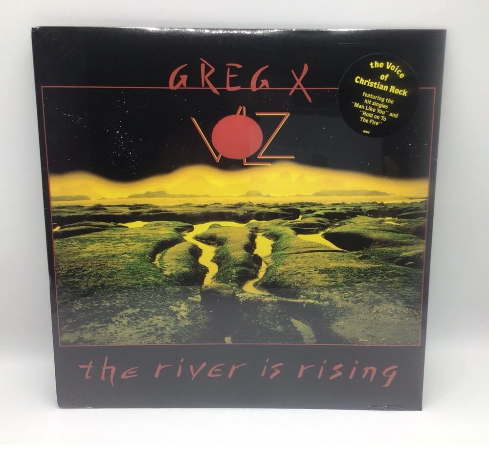Greg X Volz The River Is Rising Sealed Vinyl LP Myrrh Christian Hype Sticker